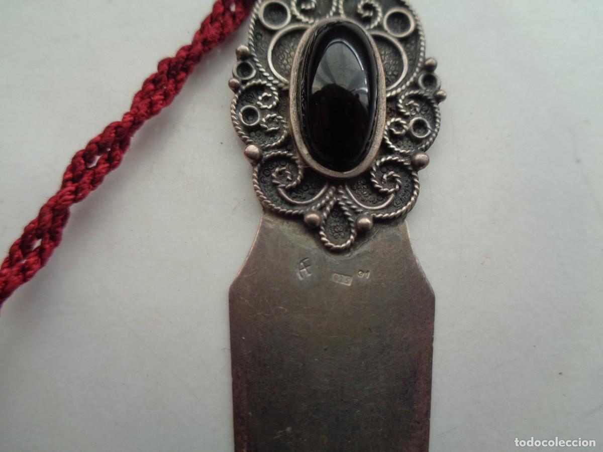 Antig&uuml;edades: ABRECARTAS EN PLATA DE LEY Y AZABACHE - Foto 3