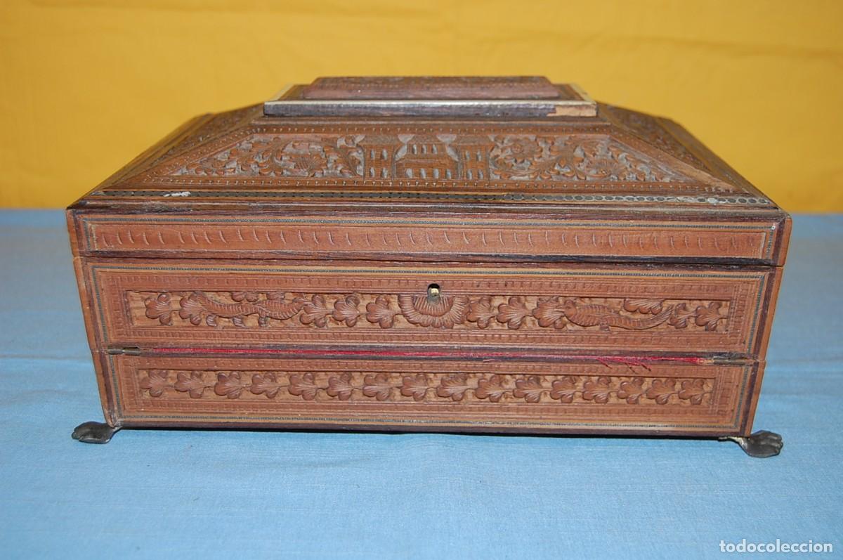 Antig&uuml;edades: CAJA ANGLO-INDIA - Foto 1