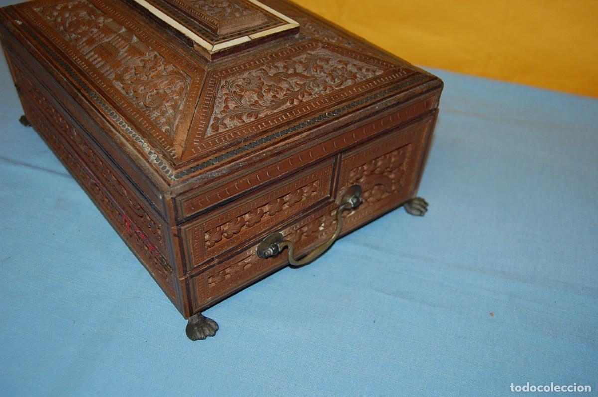 Antig&uuml;edades: CAJA ANGLO-INDIA - Foto 3