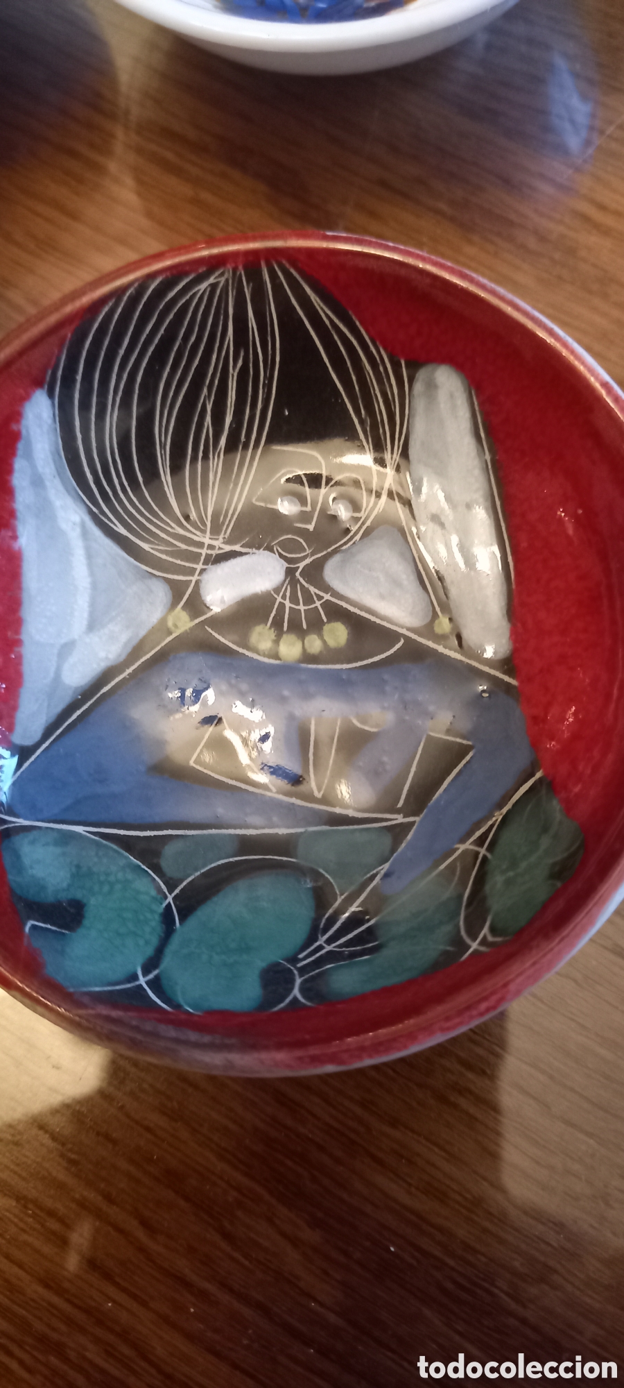 Antig&uuml;edades: Lote 5 platos - Foto 4
