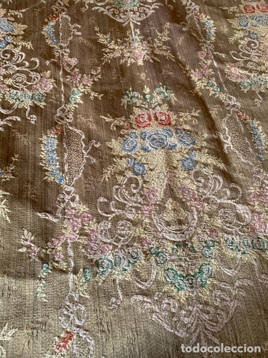 Antig&uuml;edades: Tela antiguo brocado - Foto 3
