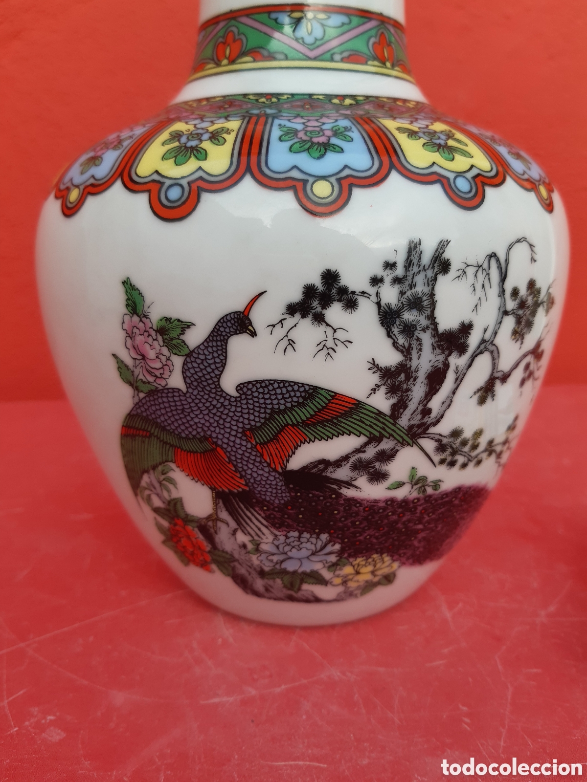 Antig&uuml;edades: JARRON DE PORCELANA ORIENTAL - Foto 3