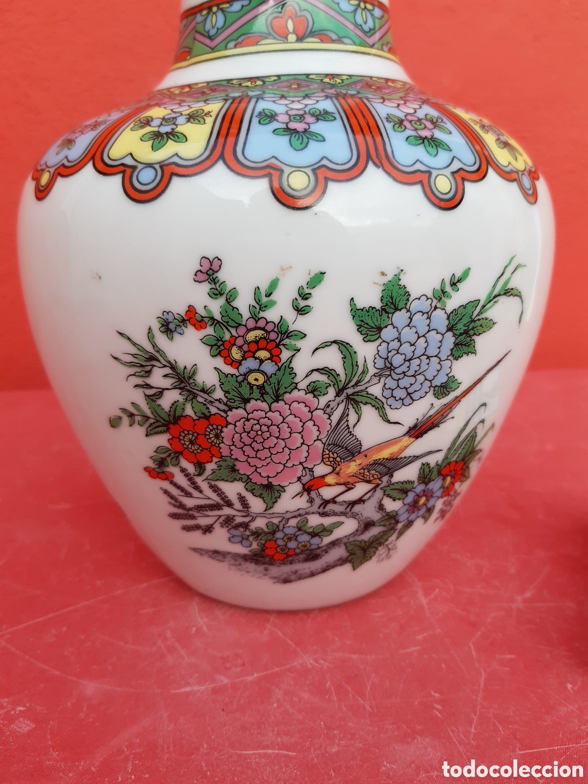 Antig&uuml;edades: JARRON DE PORCELANA ORIENTAL - Foto 4