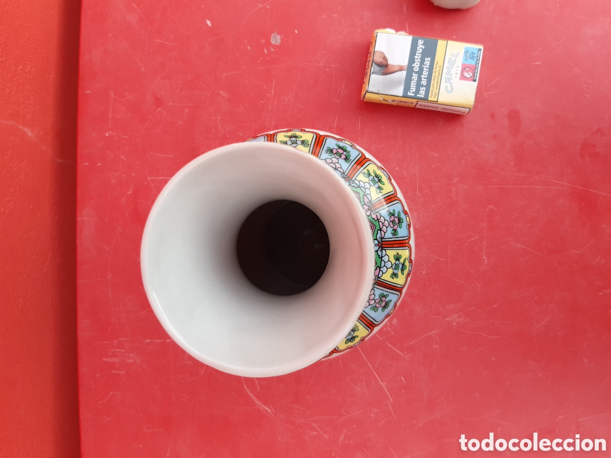 Antig&uuml;edades: JARRON DE PORCELANA ORIENTAL - Foto 7