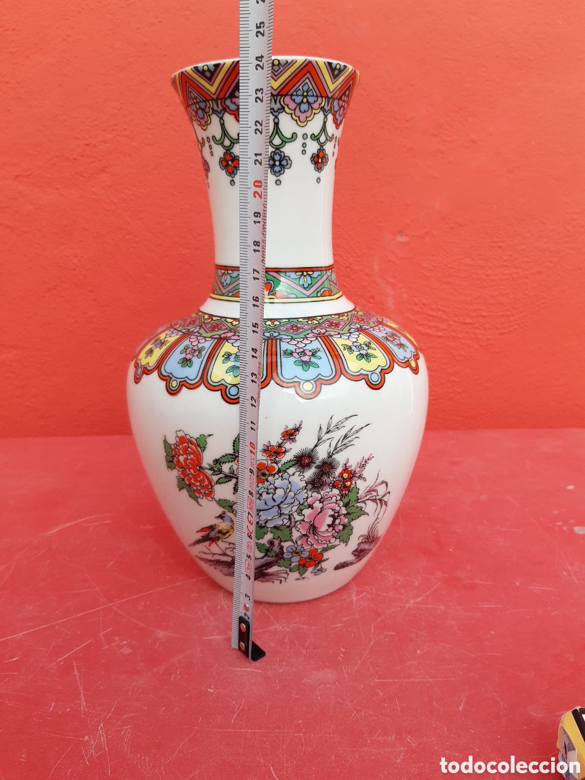 Antig&uuml;edades: JARRON DE PORCELANA ORIENTAL - Foto 9