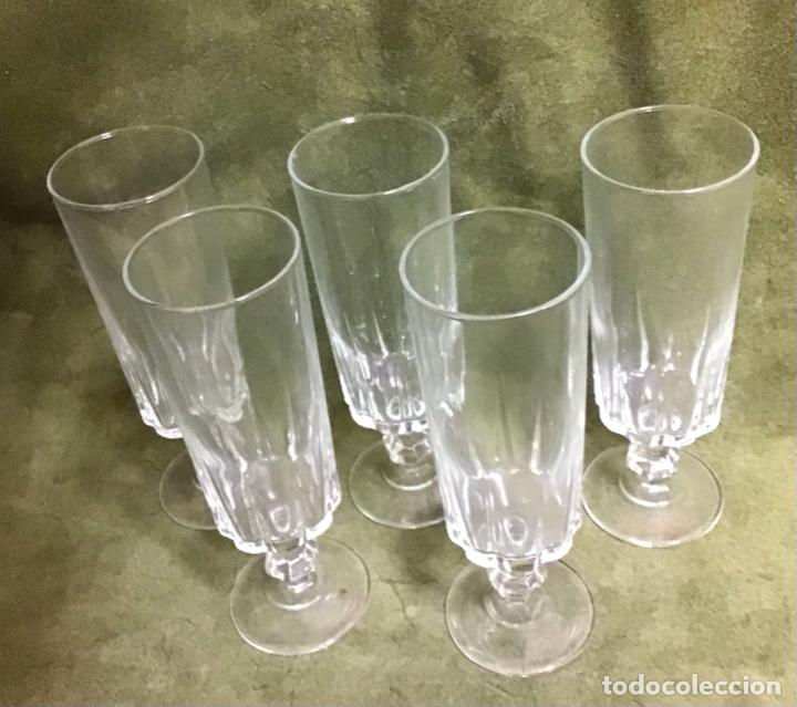 Antig&uuml;edades: JUEGO DE COPAS DE CAVA - Foto 2