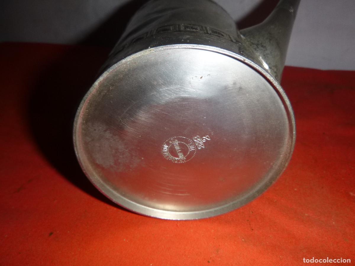 Antig&uuml;edades: TETERA CAFETERA METAL PLATEADO - Foto 3
