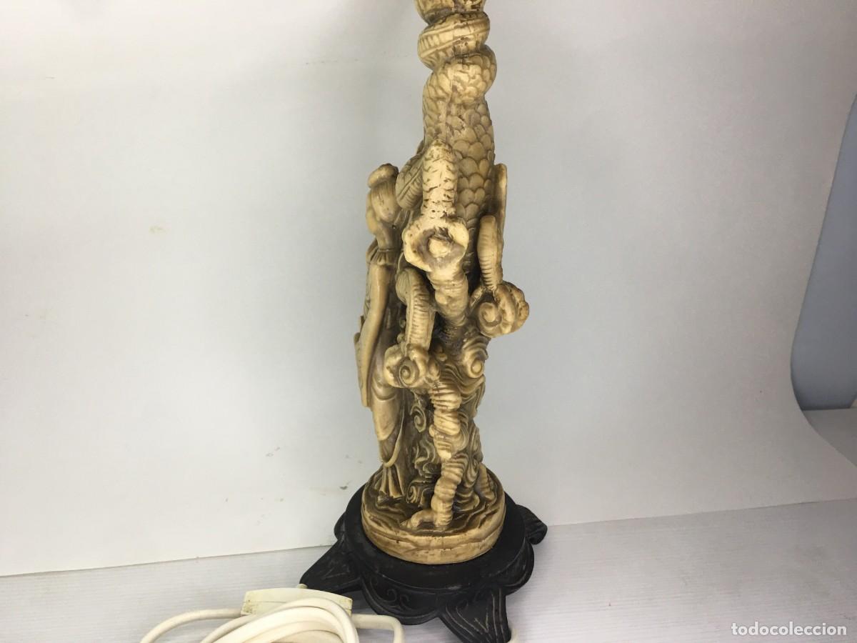 Antig&uuml;edades: LAMPARA DRAGON GHEISA - Foto 10