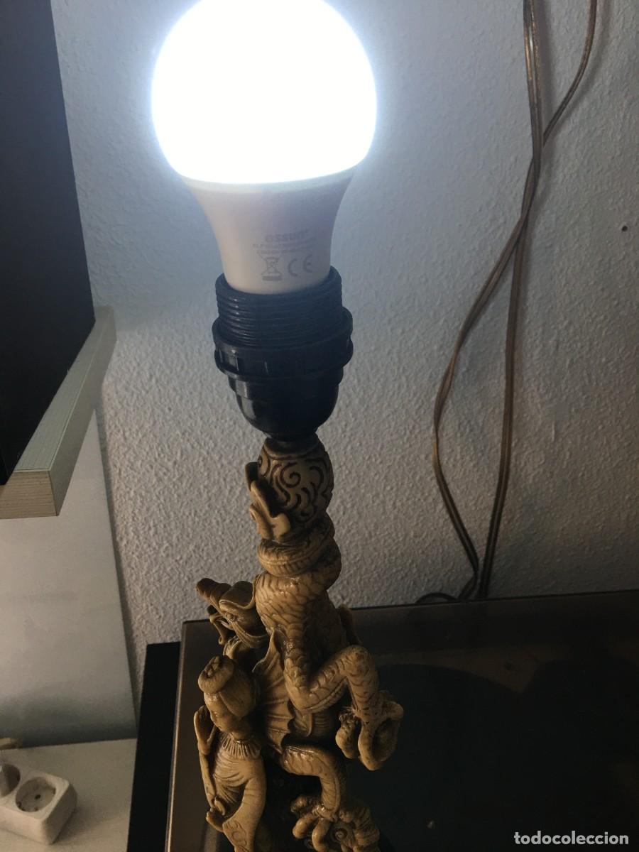 Antig&uuml;edades: LAMPARA DRAGON GHEISA - Foto 12
