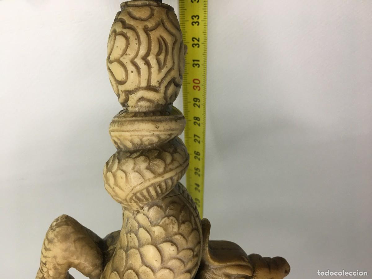 Antig&uuml;edades: LAMPARA DRAGON GHEISA - Foto 13