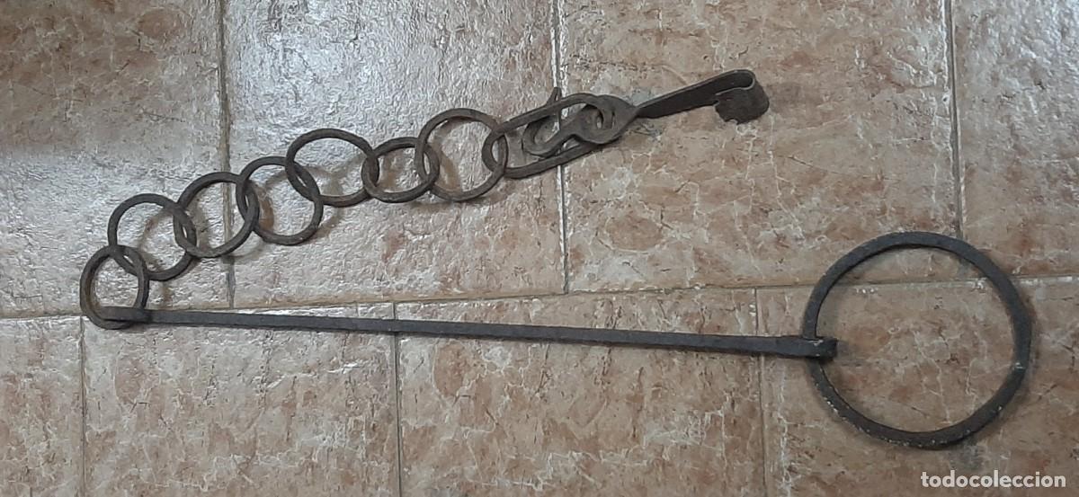 Antig&uuml;edades: LLAR (I).. CADENA DE FORJA...XIX - Foto 1