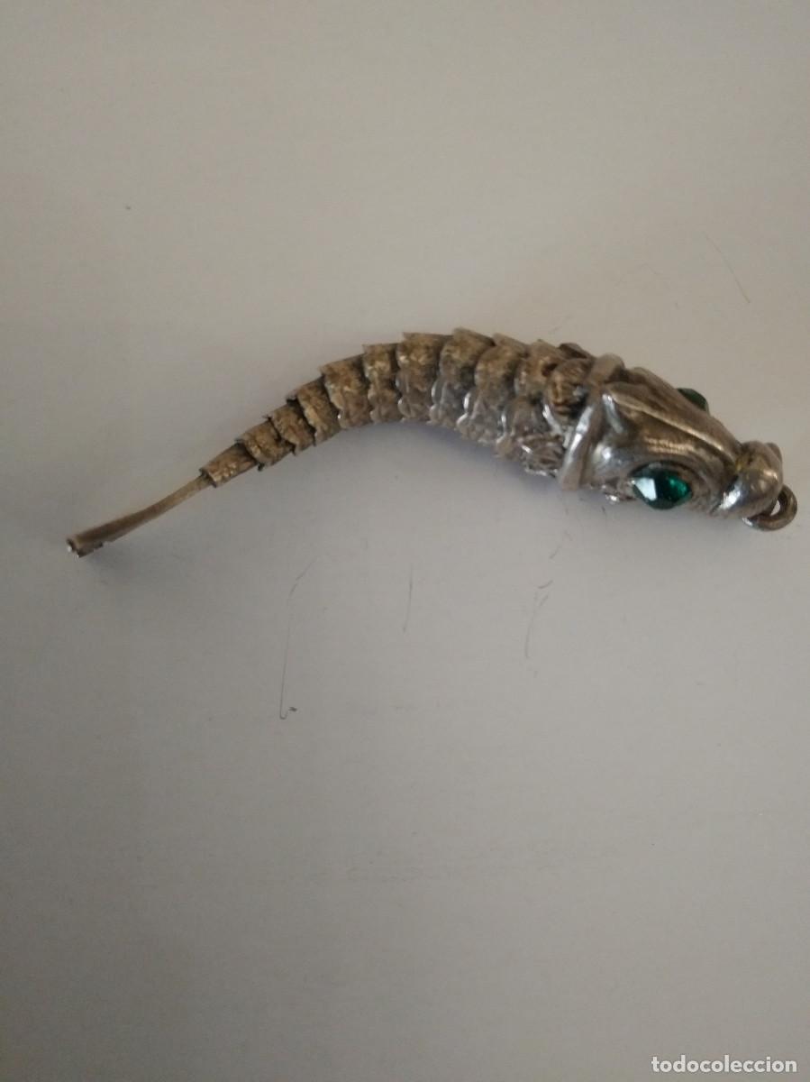 Antig&uuml;edades: PEZ PLATA AMULETO - Foto 1