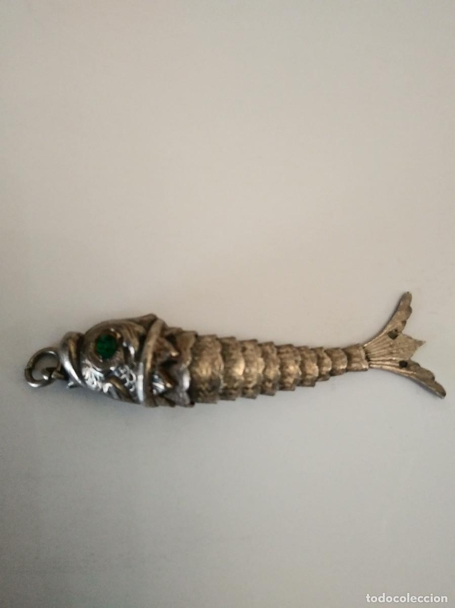 Antig&uuml;edades: PEZ PLATA AMULETO - Foto 3