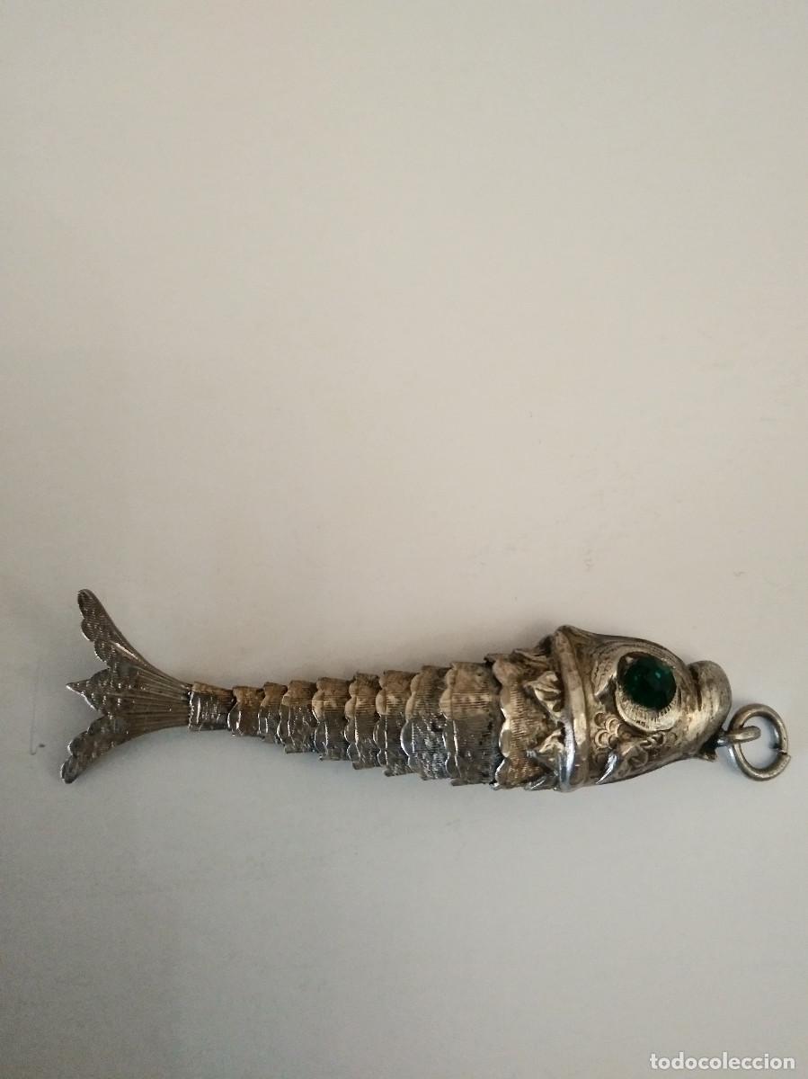 Antig&uuml;edades: PEZ PLATA AMULETO - Foto 5