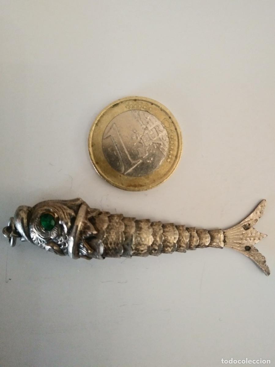 Antig&uuml;edades: PEZ PLATA AMULETO - Foto 7