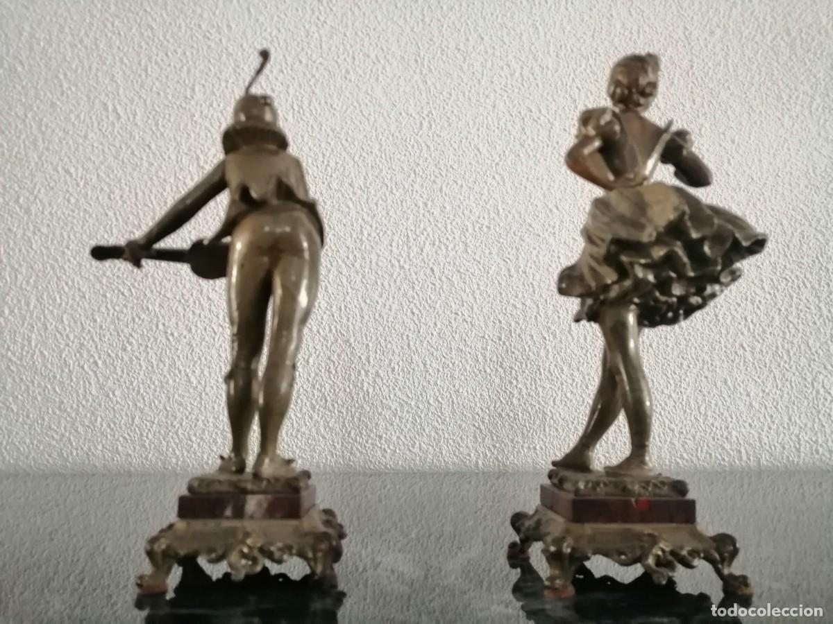 Antig&uuml;edades: Figuras de Calamina Francesas - Foto 3