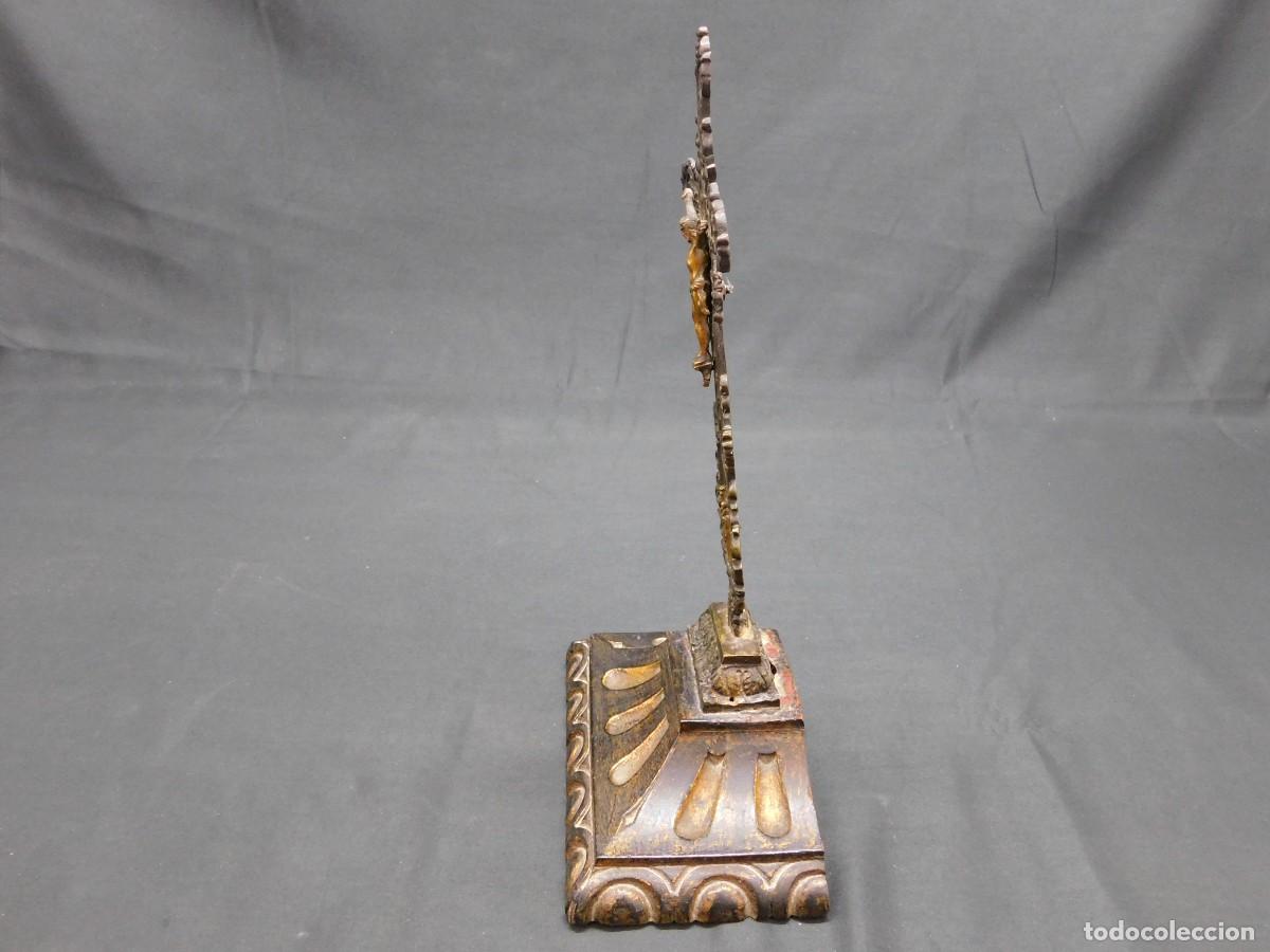 Antig&uuml;edades: CRUCIFIJO BRONCE - Foto 5