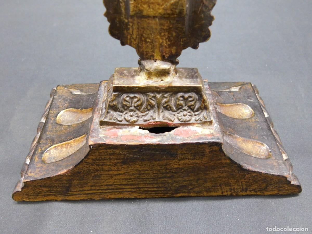 Antig&uuml;edades: CRUCIFIJO BRONCE - Foto 7
