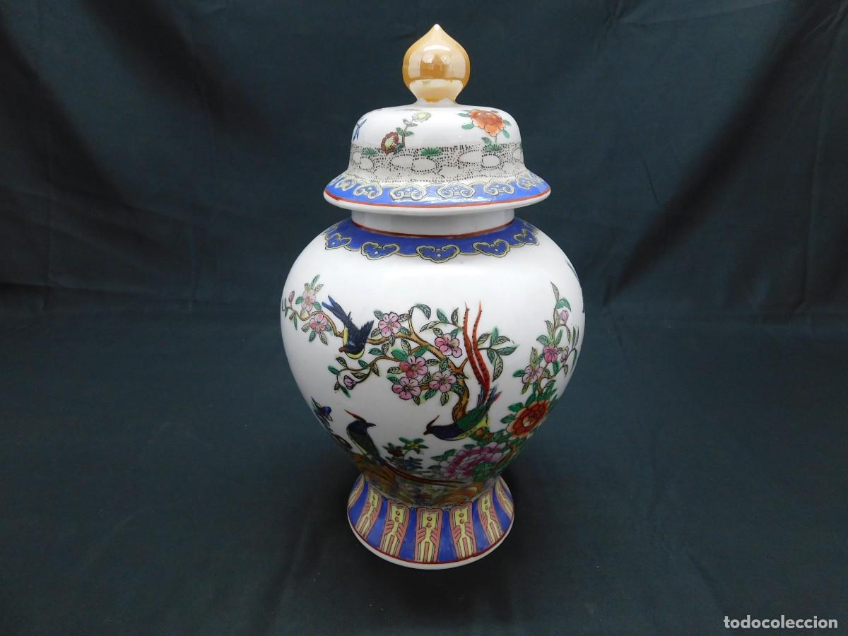 Antig&uuml;edades: JARRON PORCELANA ORIENTAL - Foto 1