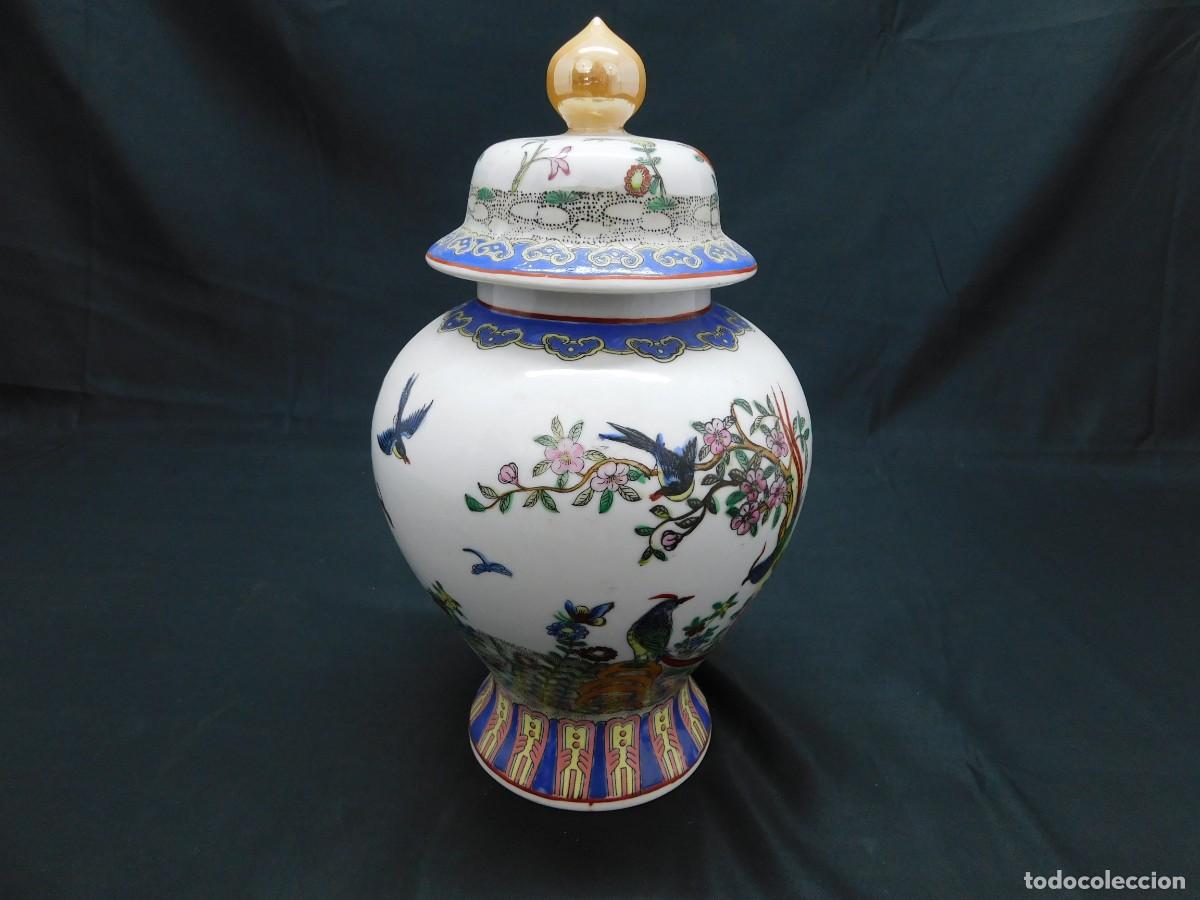 Antig&uuml;edades: JARRON PORCELANA ORIENTAL - Foto 2