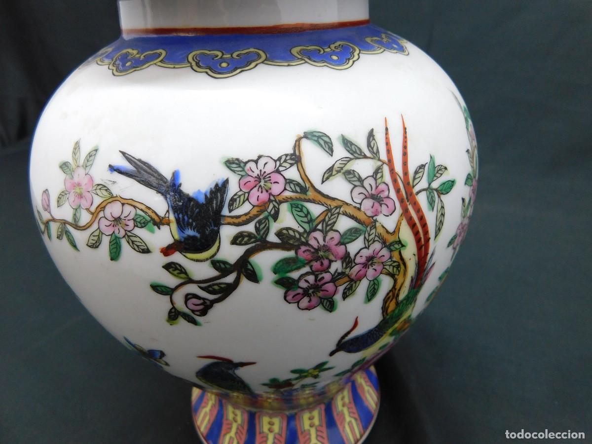 Antig&uuml;edades: JARRON PORCELANA ORIENTAL - Foto 3