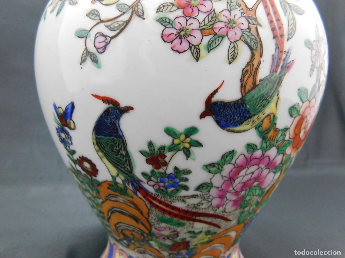 Antig&uuml;edades: JARRON PORCELANA ORIENTAL - Foto 4