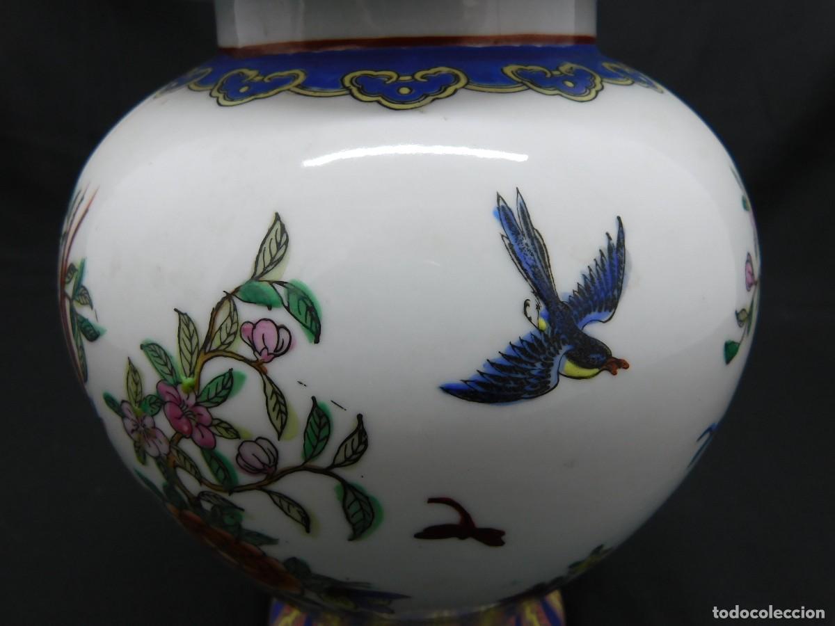 Antig&uuml;edades: JARRON PORCELANA ORIENTAL - Foto 6