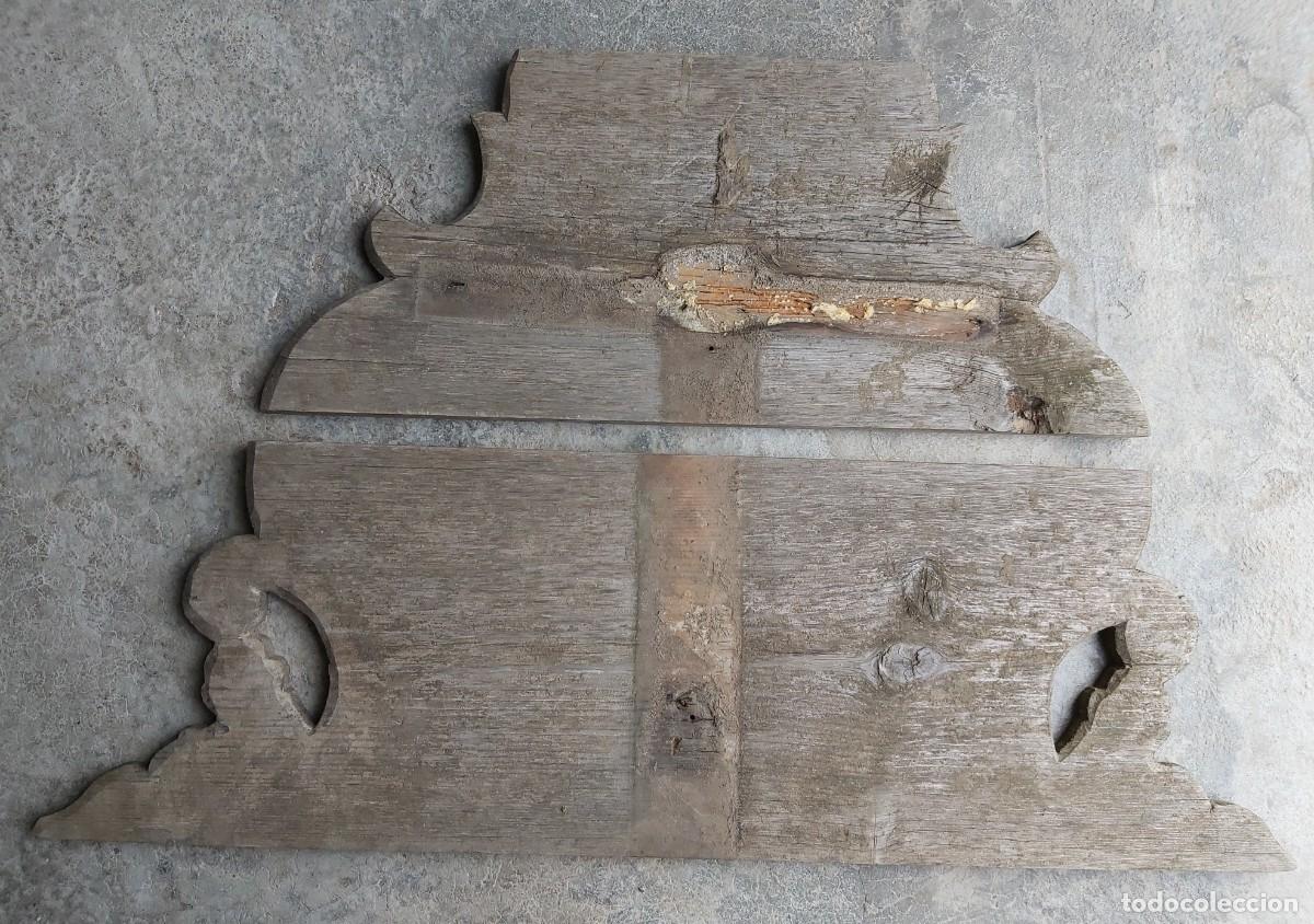 Antig&uuml;edades: Tablas de puerta con anagrama religioso - Foto 3