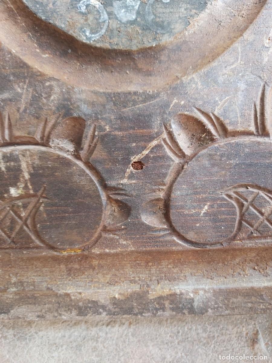 Antig&uuml;edades: Tablas de puerta con anagrama religioso - Foto 4