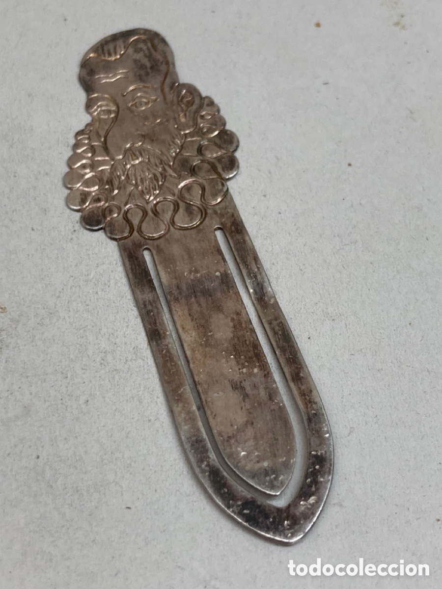 Antig&uuml;edades: Marca p&aacute;ginas de plata/1 - Foto 1