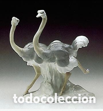 Antig&uuml;edades: REF: 01000297.13 &ldquo;AVESTRUCES&rdquo; LLADR&Oacute; - Foto 1