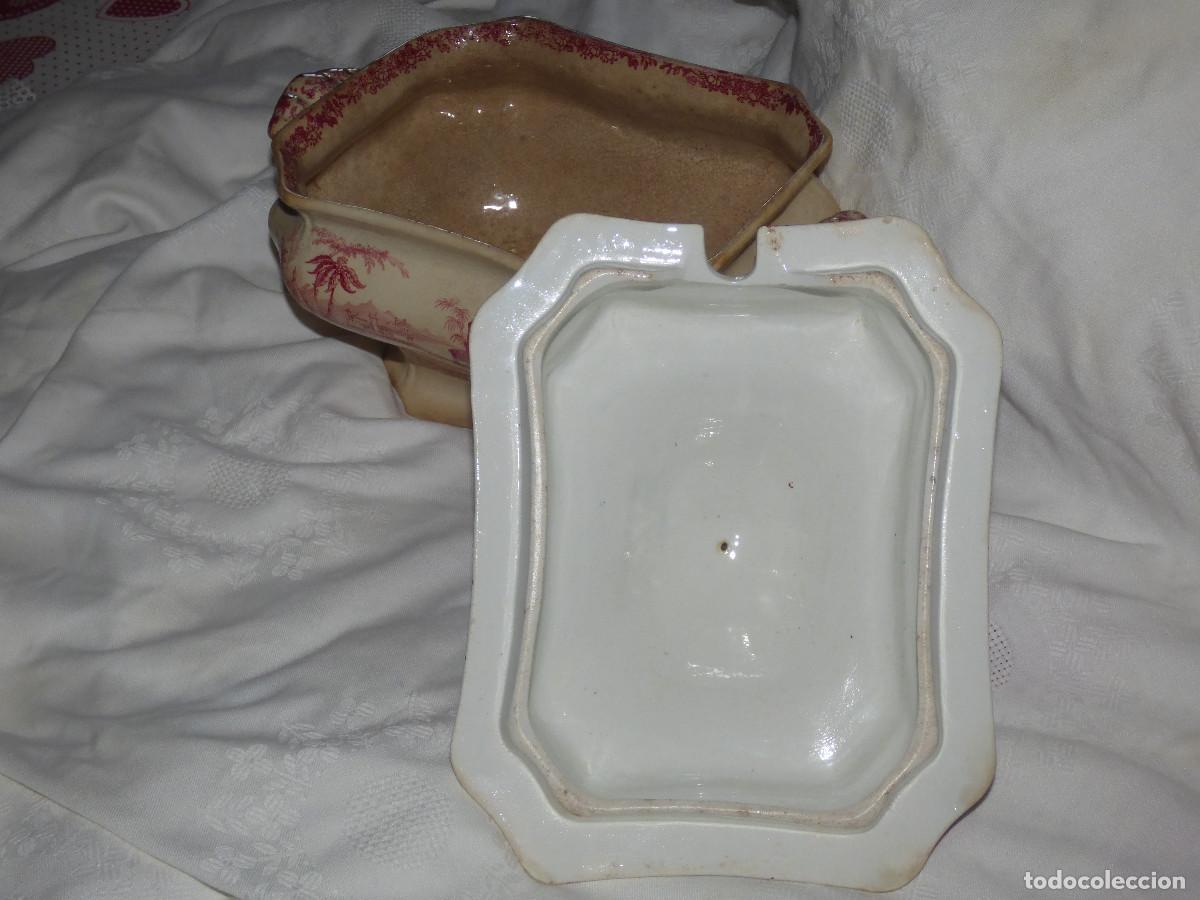 Antig&uuml;edades: Sopera porcelana,Pickman. - Foto 4
