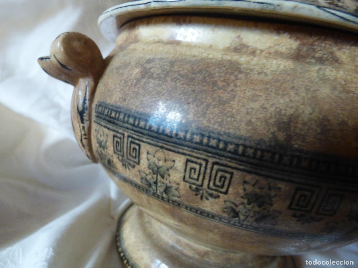 Antig&uuml;edades: Sopera porcelana. - Foto 5