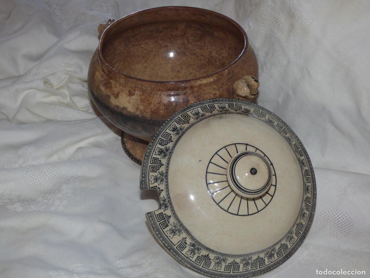 Antig&uuml;edades: Sopera porcelana. - Foto 7