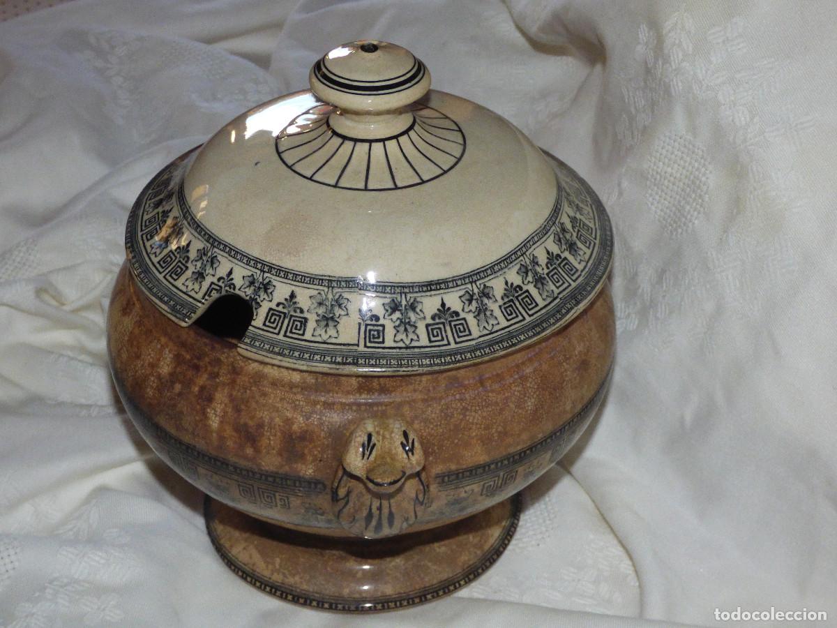 Antig&uuml;edades: Sopera porcelana. - Foto 12