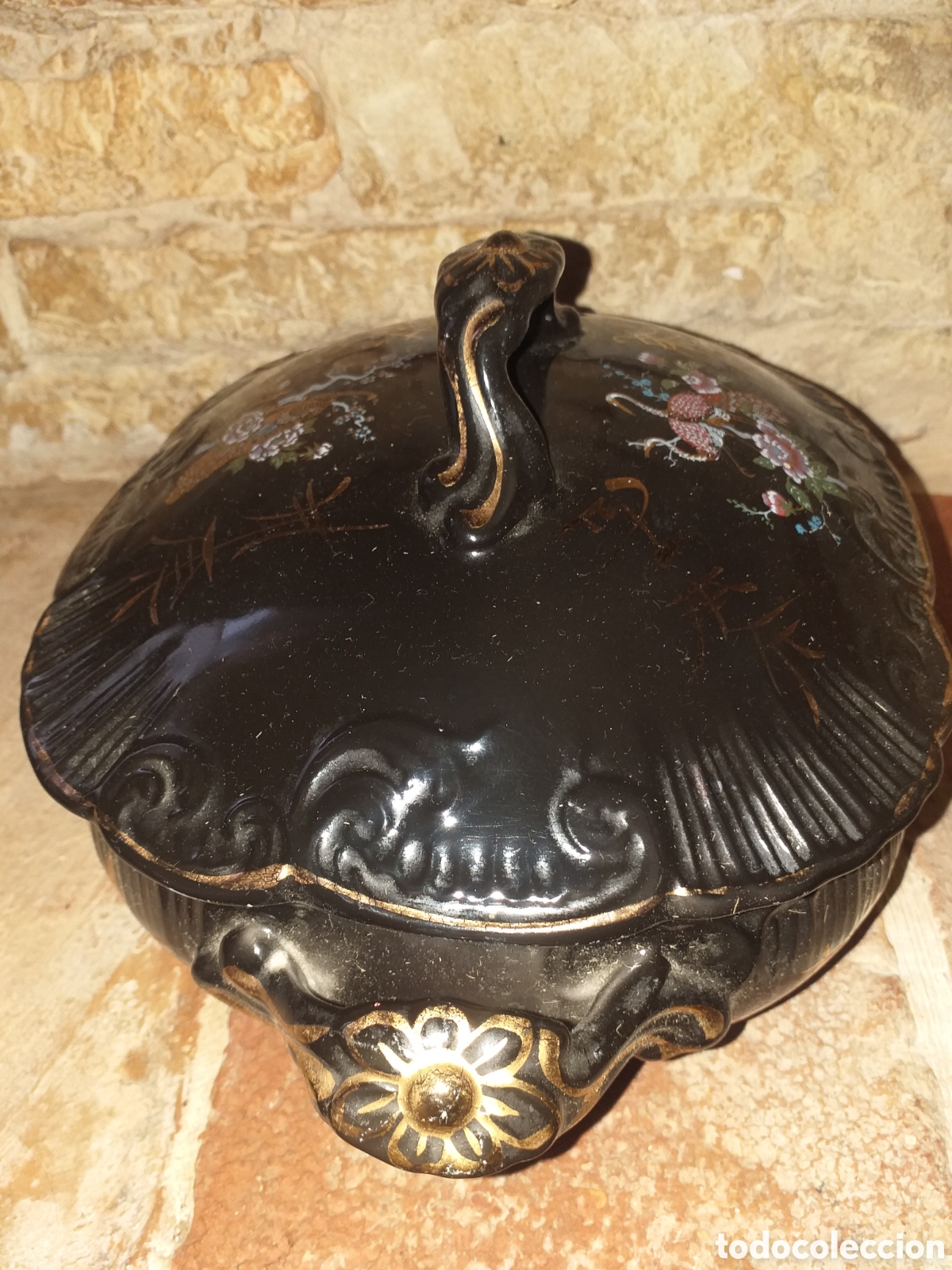 Antig&uuml;edades: Sopera porcelana antigua - Foto 3
