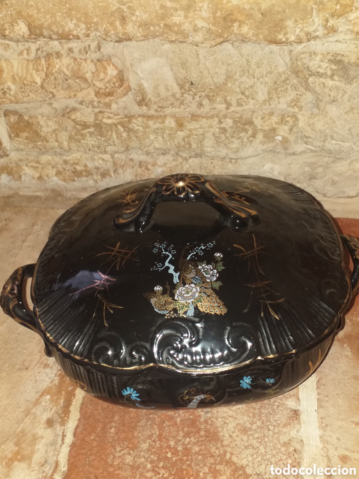 Antig&uuml;edades: Sopera porcelana antigua - Foto 5