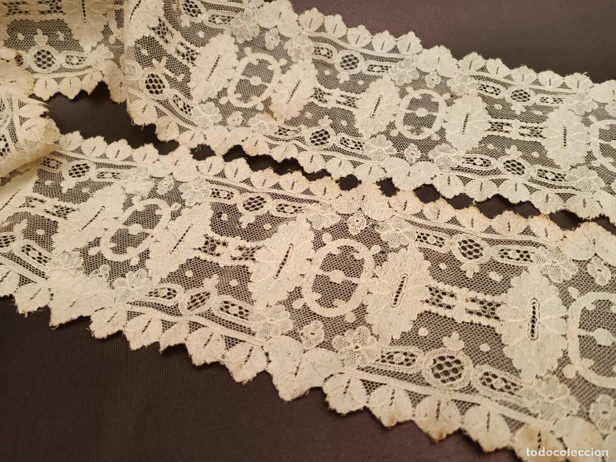 Antig&uuml;edades: LAZO.CORBATA S.XIX DE ENCAJE - Foto 10