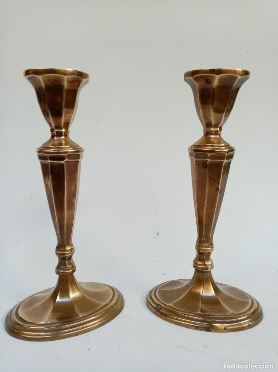 Antig&uuml;edades: candelabros art deco- - Foto 4