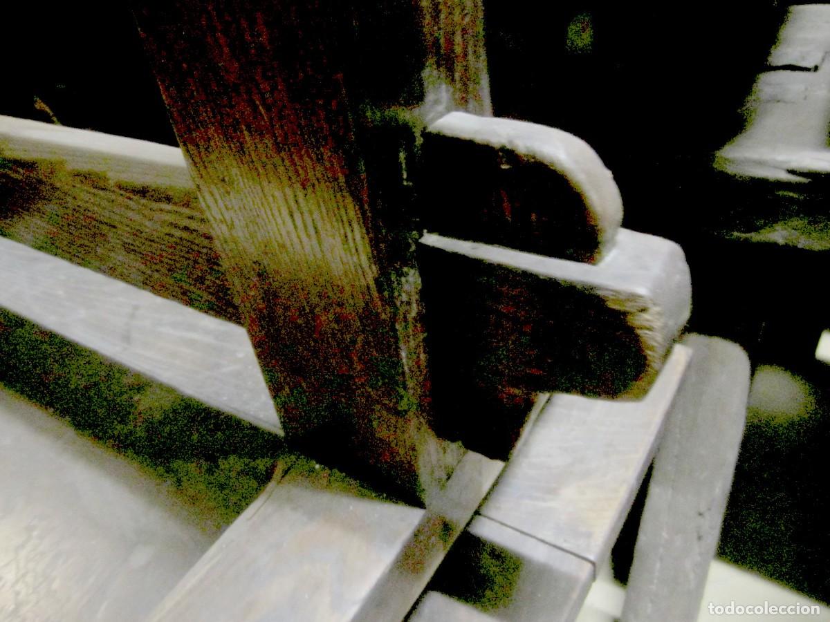 Antig&uuml;edades: Mesa antigua de casta&ntilde;o - Foto 15