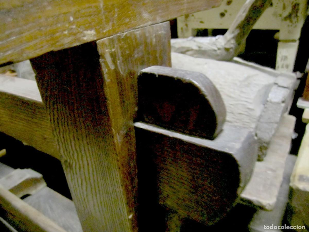 Antig&uuml;edades: Mesa antigua de casta&ntilde;o - Foto 16