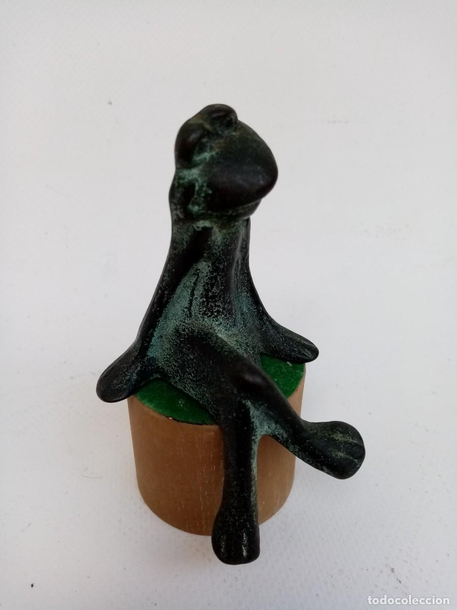 Antig&uuml;edades: rana de bronce- - Foto 3