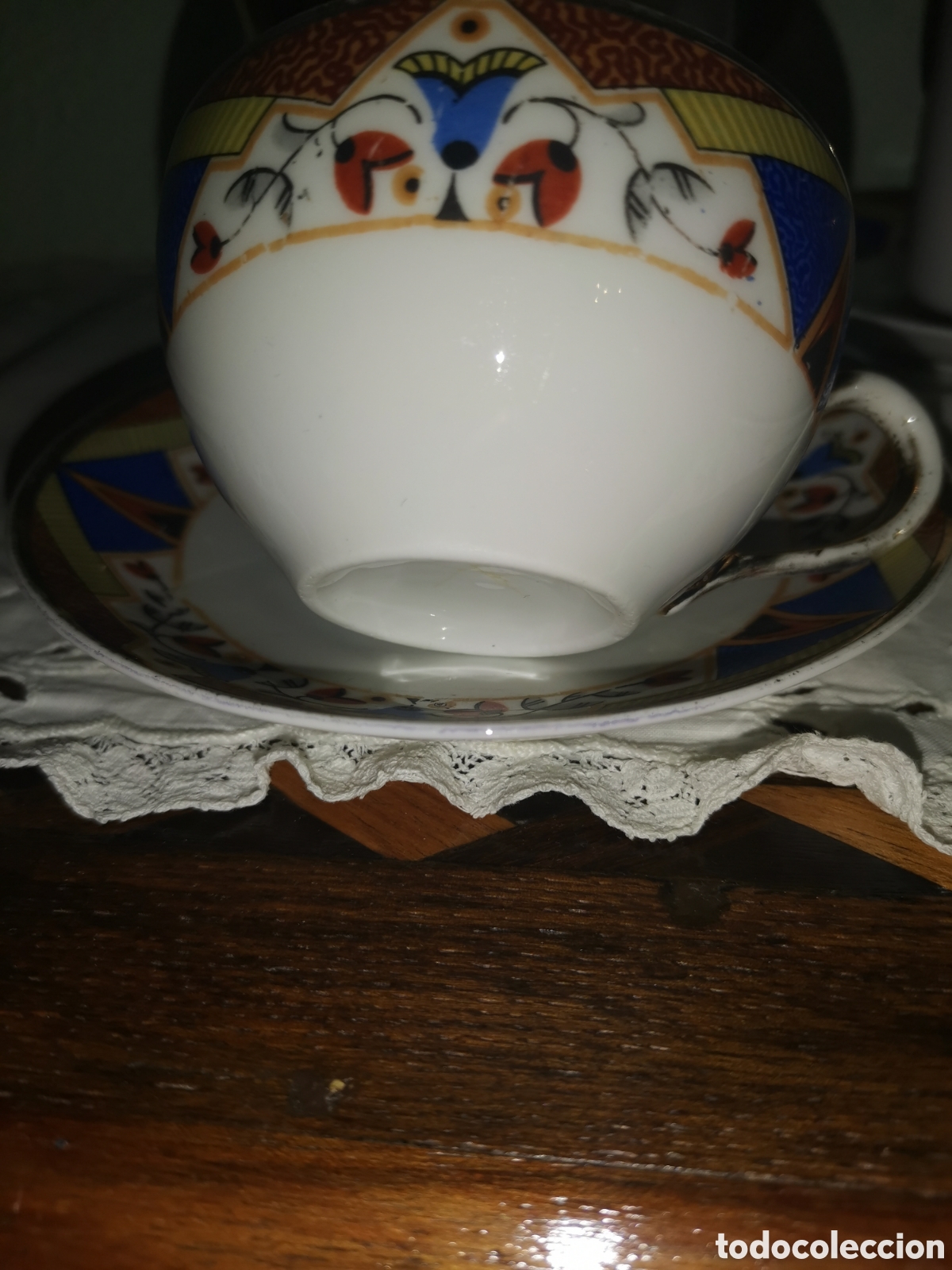 Antig&uuml;edades: Set de caf&eacute; limoges - Foto 5