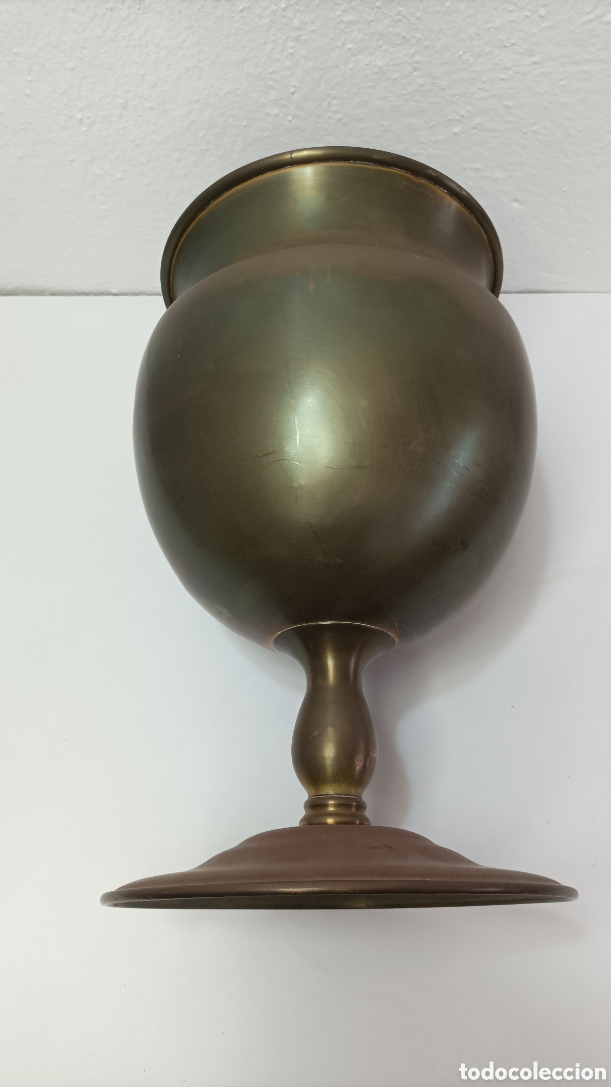 Antig&uuml;edades: Florero o Macetero antiguo de Bronce - Foto 4