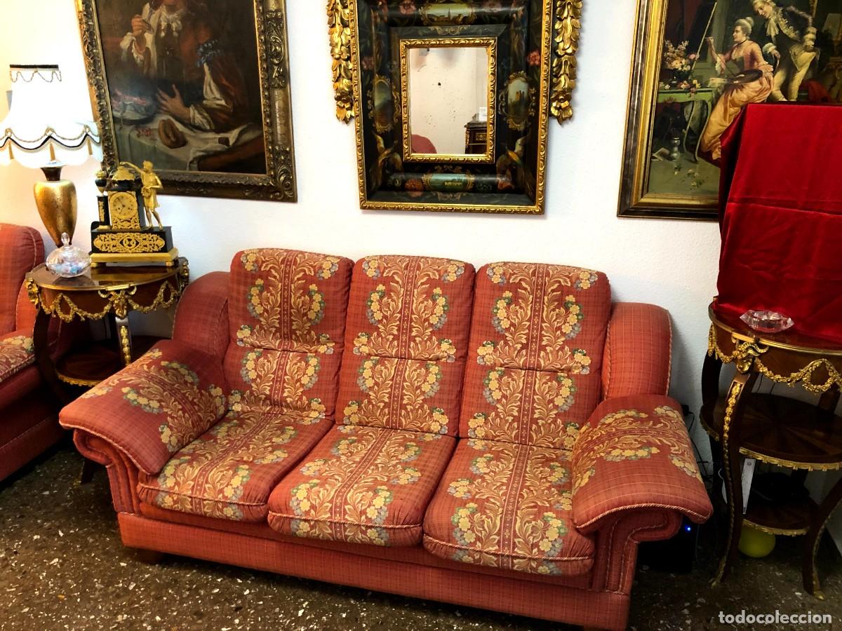 Antig&uuml;edades: Pareja de mesas tipo pedestal - Foto 2