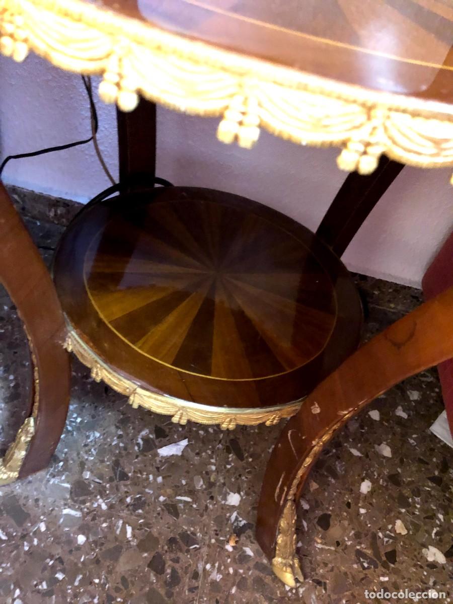 Antig&uuml;edades: Pareja de mesas tipo pedestal - Foto 3