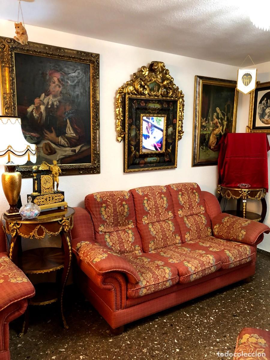 Antig&uuml;edades: Pareja de mesas tipo pedestal - Foto 15