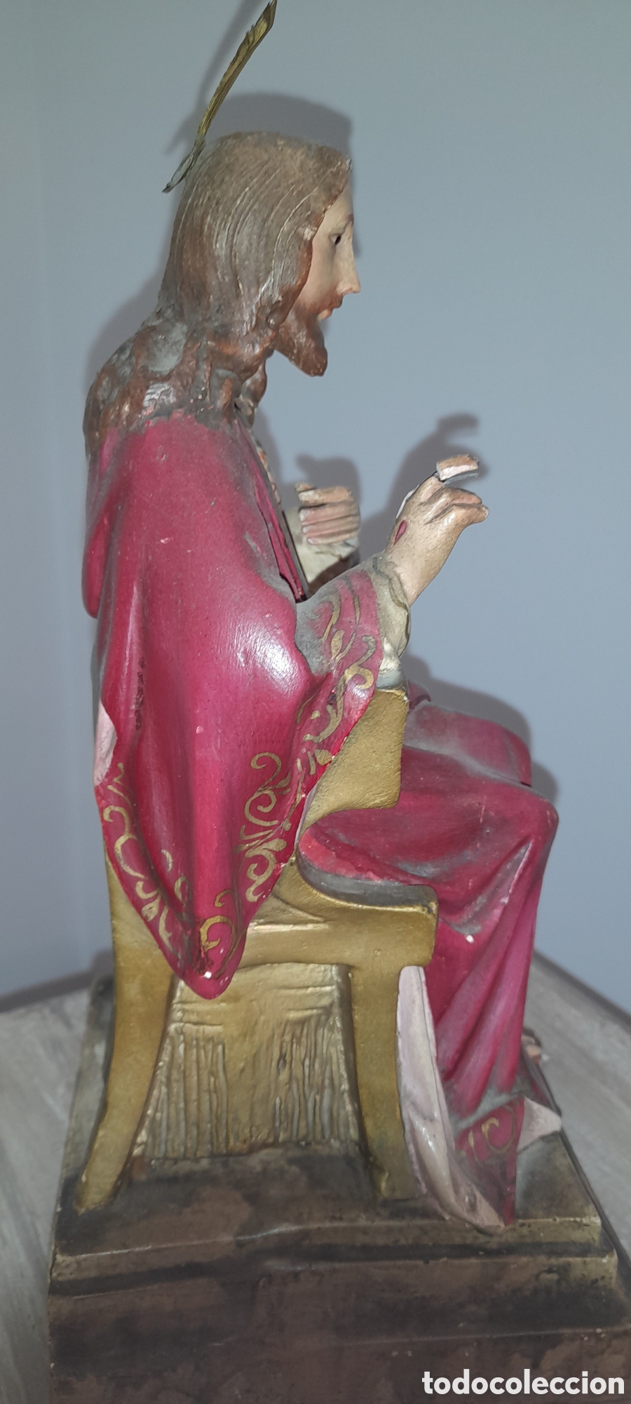 Antig&uuml;edades: Cristo entronizado. - Foto 2