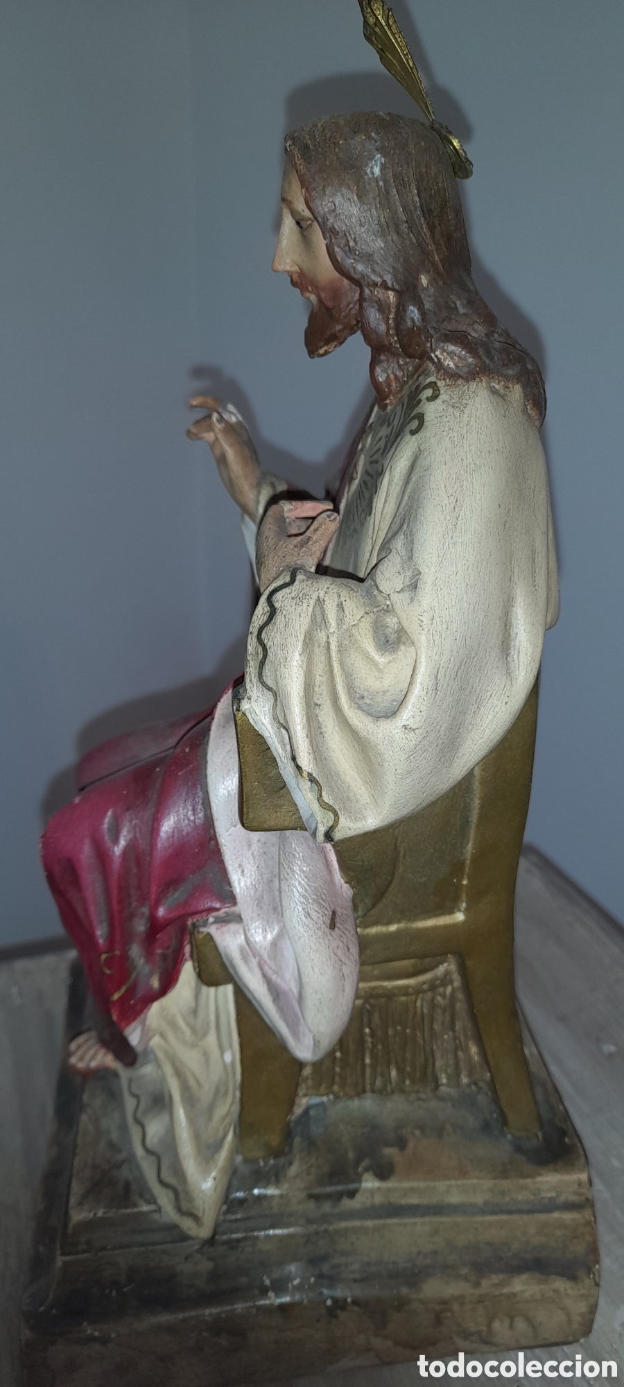 Antig&uuml;edades: Cristo entronizado. - Foto 4