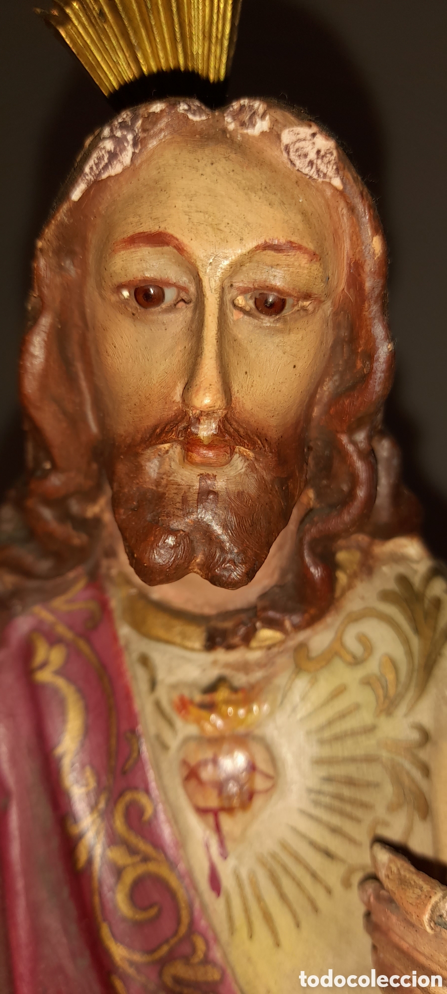 Antig&uuml;edades: Cristo entronizado. - Foto 7